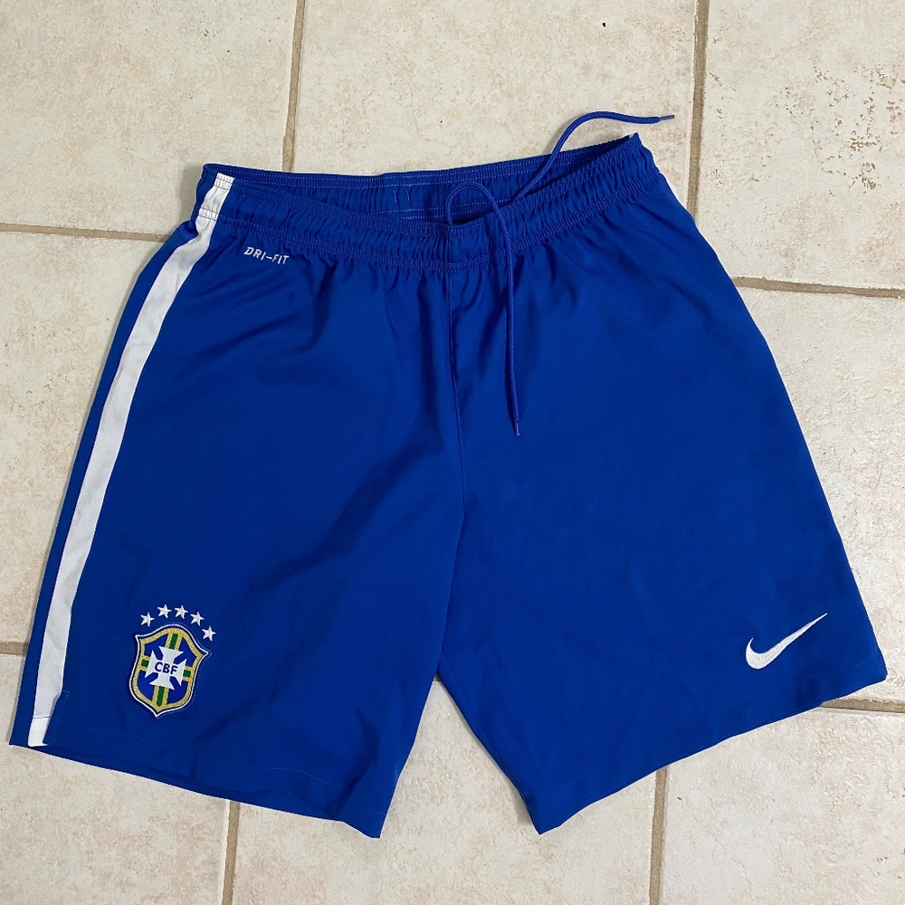 Original retro Nike Brazil Soccer shorts